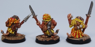 Mordheim Skaven Clan Scrutens spears rear