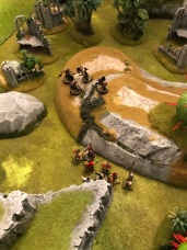 The other swordsman runs through an enemy , and battle gets desperate as the Norse reinforcements get closer!